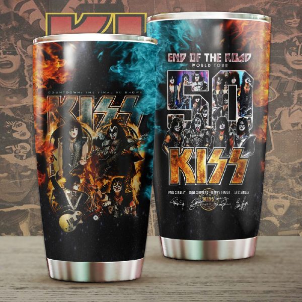 Kiss Band Tumbler Cup - HUANNM 155