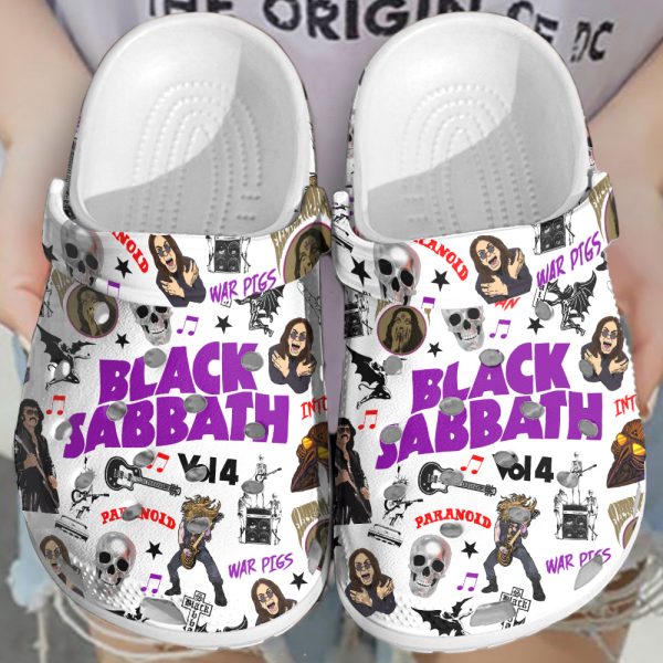 Black Sabbath Custom Crocs - ANHNV 4164