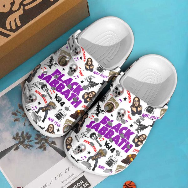 Black Sabbath Custom Crocs - ANHNV 4164