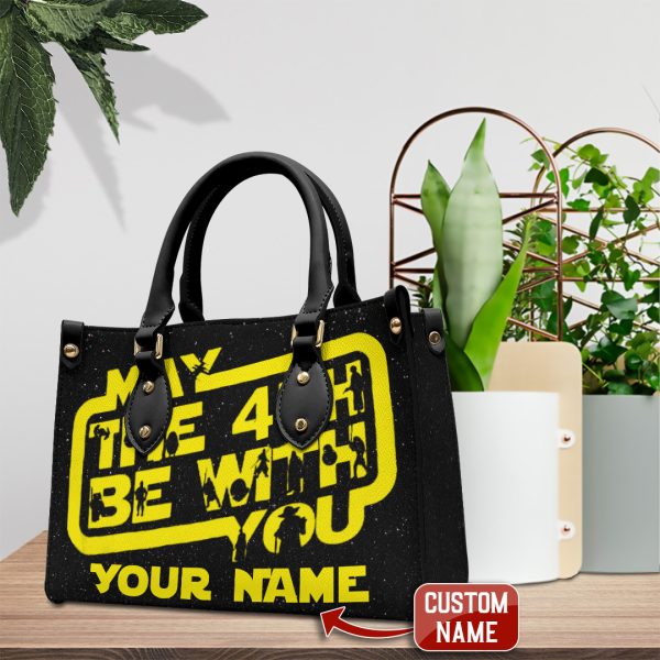 Personalized Star Wars Leather HandBag - ANHNV 4282