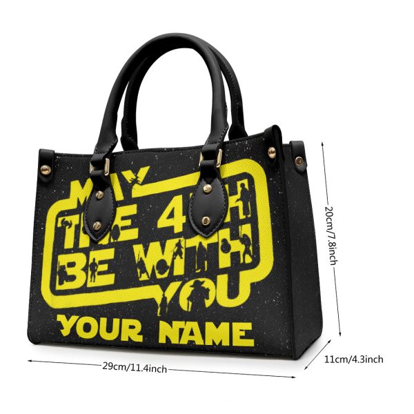 Personalized Star Wars Leather HandBag - ANHNV 4282