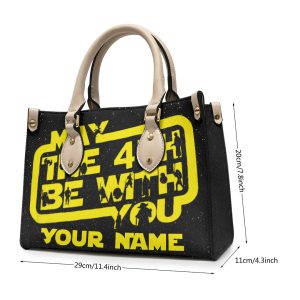 Personalized Star Wars Leather HandBag - ANHNV 4282