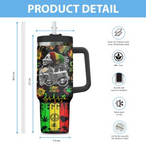 Bob Marley 40oz Stanley Tumbler - ANHNV 4288