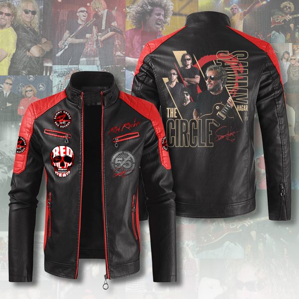 Sammy Hagar Premium Leather Bomber - ANHNV 4317