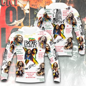 Bob Marley 3D Apparel - ANHNV 4321