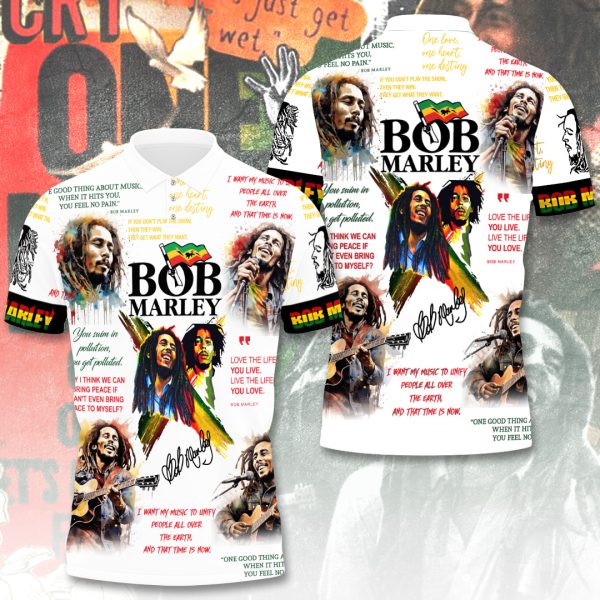 Bob Marley 3D Apparel - ANHNV 4321