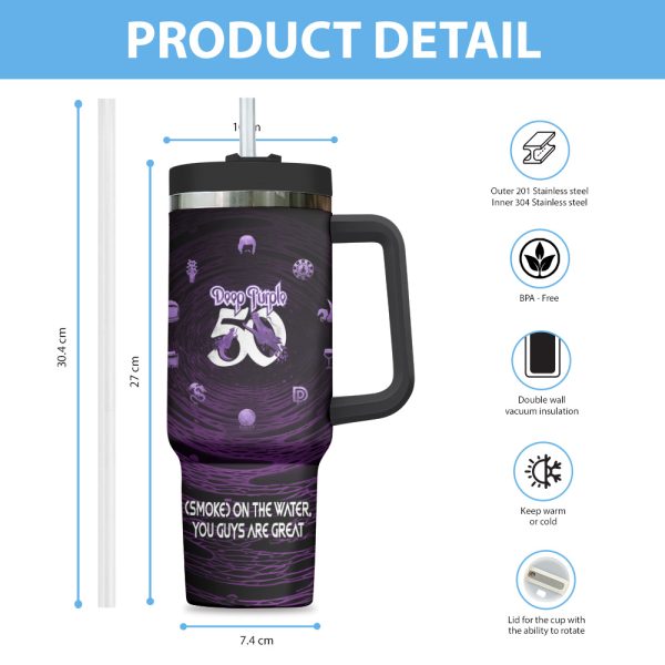 Deep Purple 40oz Stanley Tumbler - ANHNV 4329