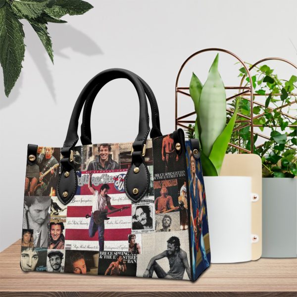 Bruce Springsteen Leather HandBag - ANHNV 4347
