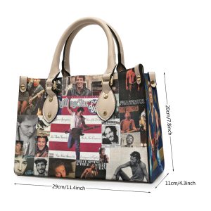 Bruce Springsteen Leather HandBag - ANHNV 4347