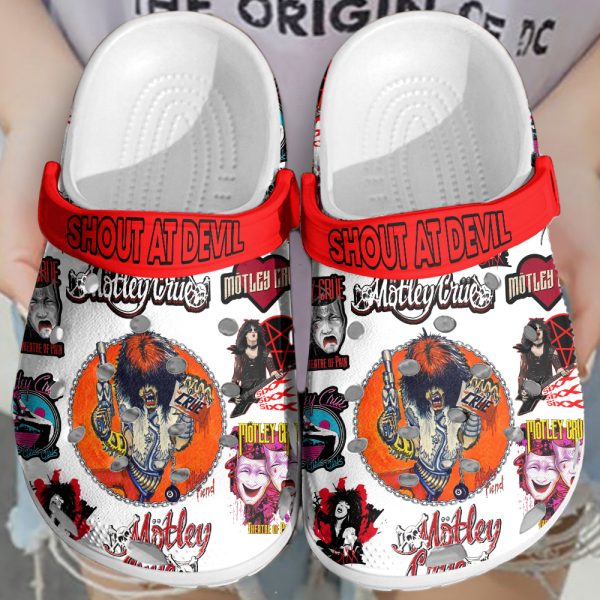 Mötley Crüe Custom Crocs - ANHNV 4359