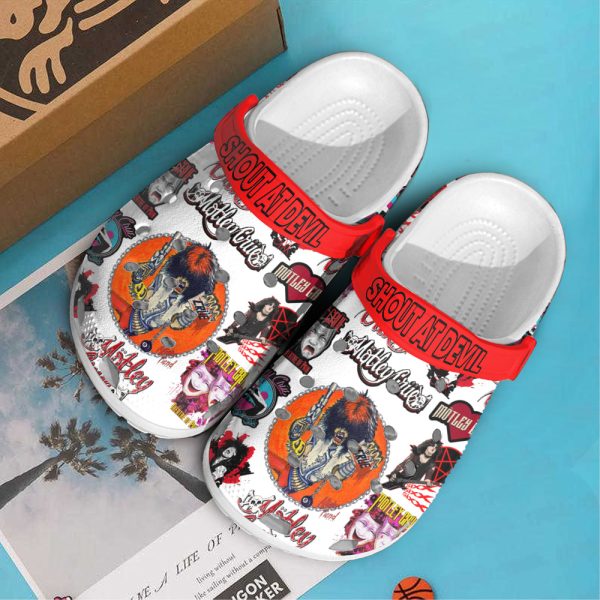 Mötley Crüe Custom Crocs - ANHNV 4359