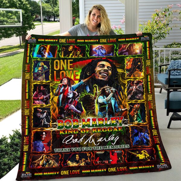 Bob Marley Quilt Blanket - ANHNV 4361