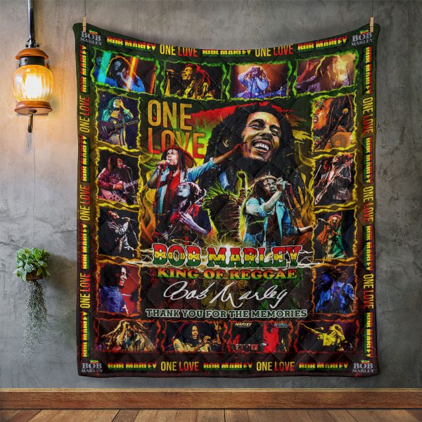 Bob Marley Quilt Blanket - ANHNV 4361