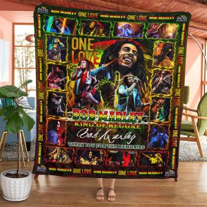 Bob Marley Quilt Blanket - ANHNV 4361