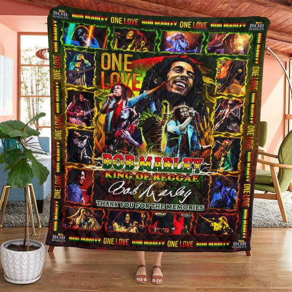 Bob Marley Quilt Blanket - ANHNV 4361