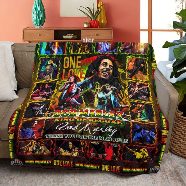 Bob Marley Quilt Blanket - ANHNV 4361