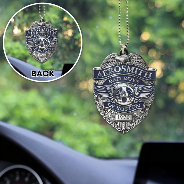 Aerosmith Custom Shape 2-sided Acrylic Car Ornament - MAITM 6404