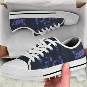 Black Sabbath Low Top Canvas Shoes - ANHNV 4155