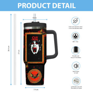 Black Sabbath Ozzy Osbourne 40oz Stanley Tumbler - ANHNV 4221