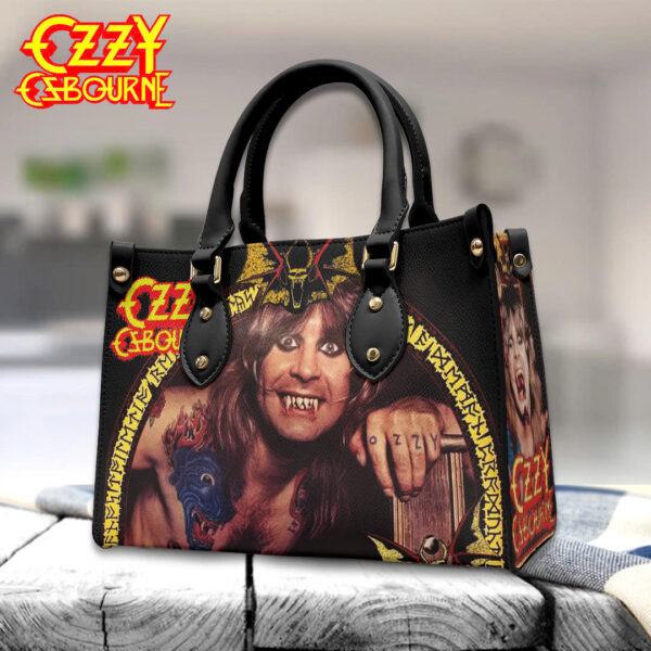 Black Sabbath Ozzy Osbourne Leather HandBag - ANHNV 4224