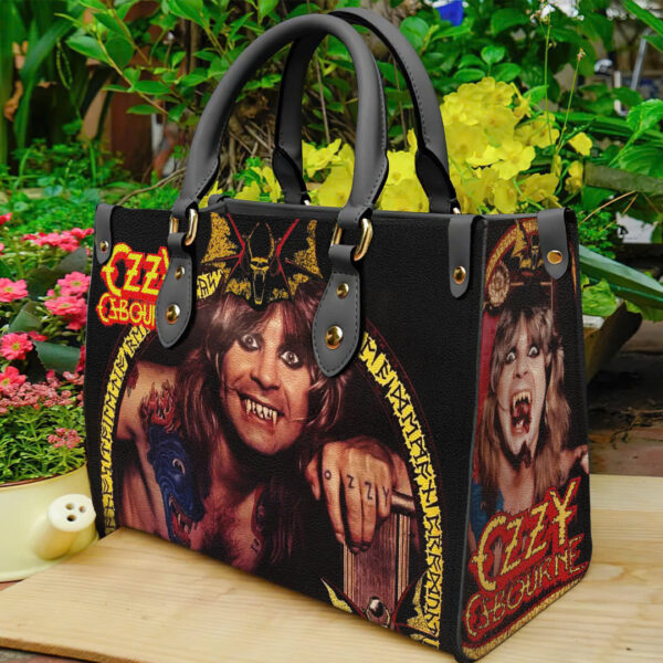 Black Sabbath Ozzy Osbourne Leather HandBag - ANHNV 4224