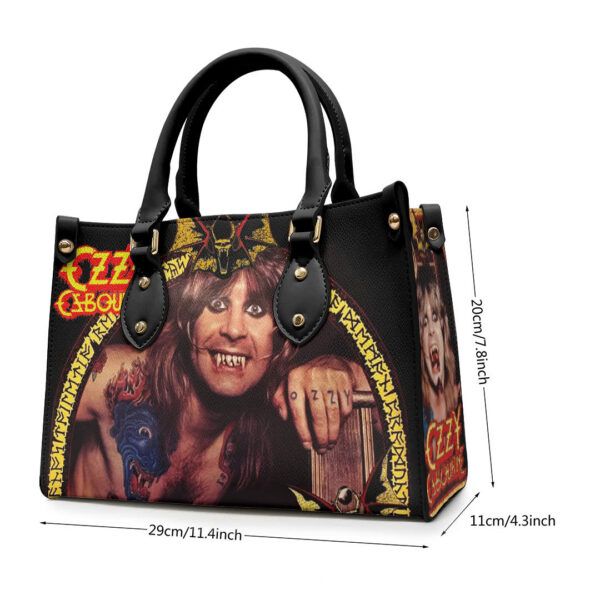 Black Sabbath Ozzy Osbourne Leather HandBag - ANHNV 4224