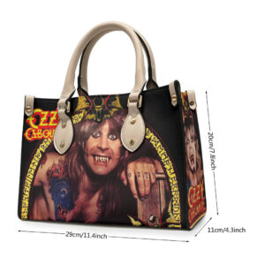 Black Sabbath Ozzy Osbourne Leather HandBag - ANHNV 4224