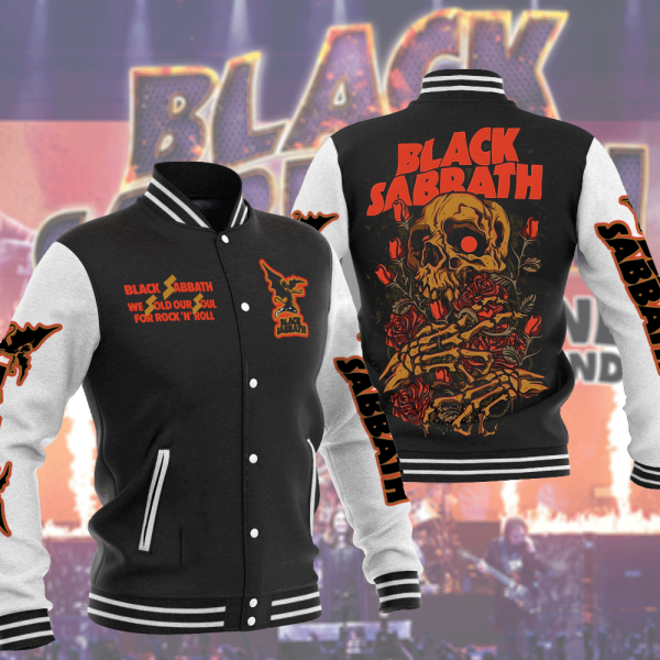 Black Sabbath Varsity Jacket - HUANNM 4727