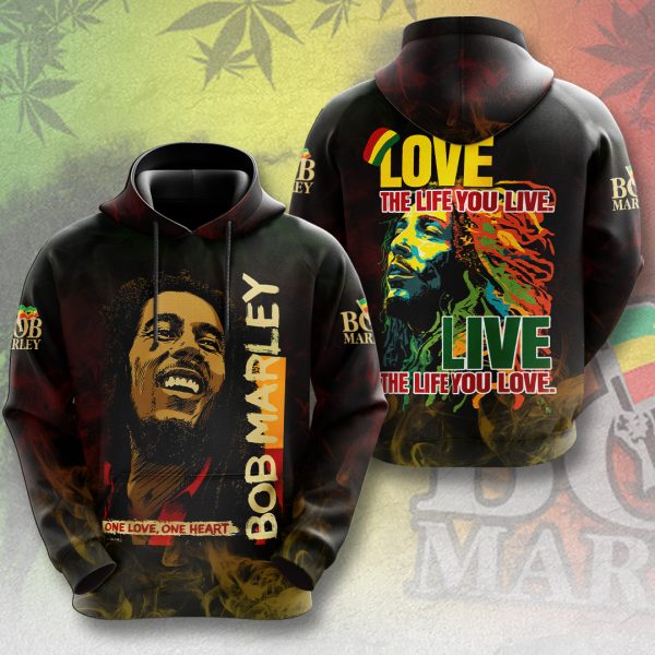 Bob Marley 3D Apparel - HUANNM 4103