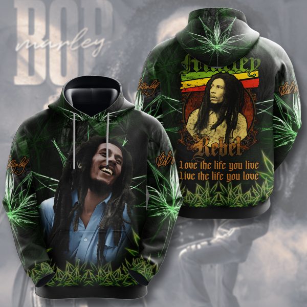 Bob Marley 3D Apparel - HUANNM 4168