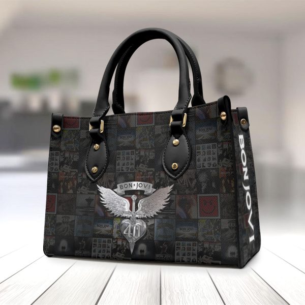 Bon Jovi Leather HandBag - TANTN 6039