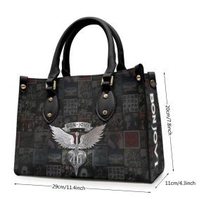 Bon Jovi Leather HandBag - TANTN 6039