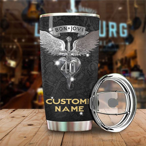 Personalized Bon Jovi Tumbler Cup - TANTN 6041