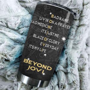 Personalized Bon Jovi Tumbler Cup - TANTN 6041