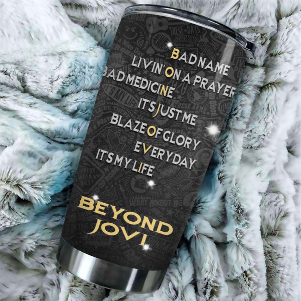 Personalized Bon Jovi Tumbler Cup - TANTN 6041