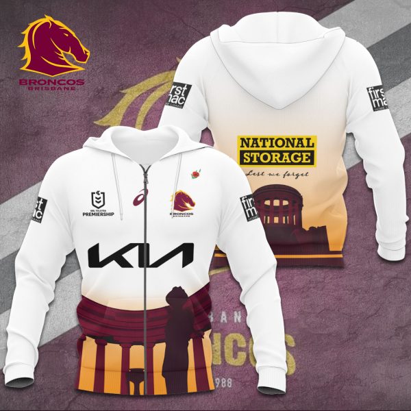 Brisbane Broncos 3D Apparel - TANTN 6064