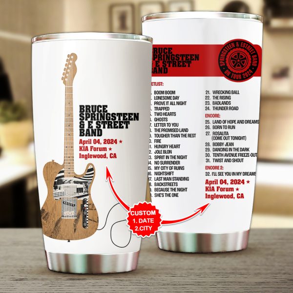 Personalized Bruce Springsteen Tumbler Cup - HOATT 4677