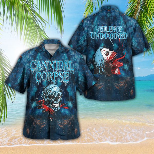 Cannibal Corpse 3D Hawaiian Shirt - HUANNM 294