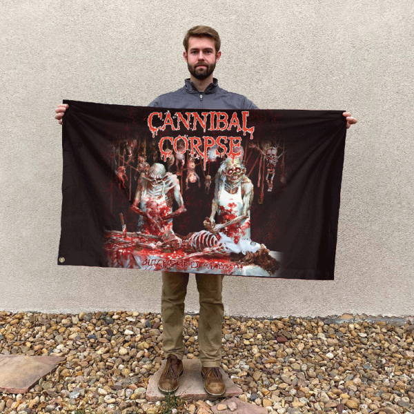 Cannibal Corpse 3D House Flag - HUANNM 325