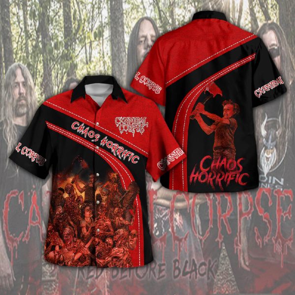 Cannibal Corpse 3D Hawaiian Shirt - HUANNM 326