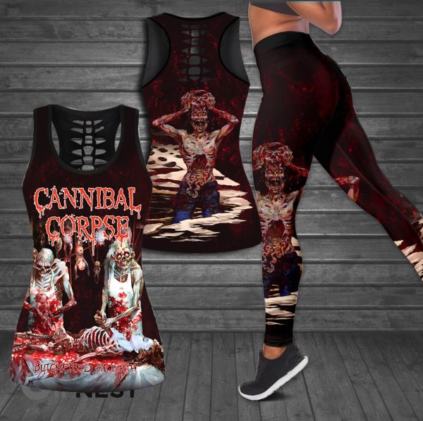Cannibal Corpse Hollow Tank Top Leggings - HUANNM 295