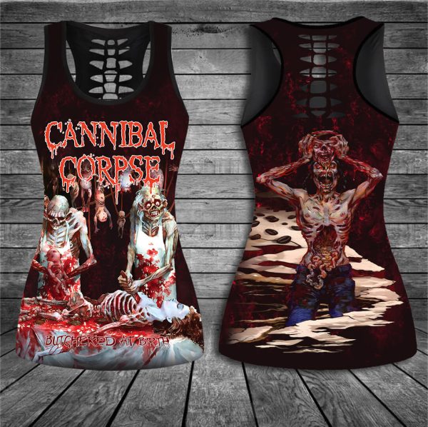Cannibal Corpse Hollow Tank Top Leggings - HUANNM 295