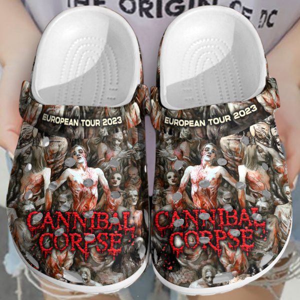 Cannibal Corpse Custom Crocs - HUANNM 487
