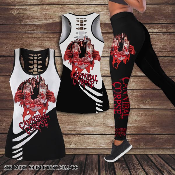 Cannibal Corpse Hollow Tank Top Leggings - HUANNM 724