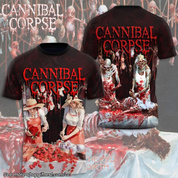 Cannibal Corpse 3D Apparel - HUANNM 1980