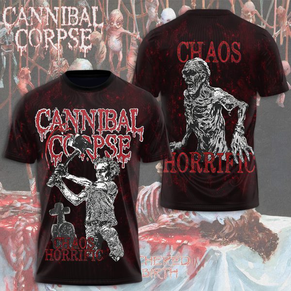 Cannibal Corpse 3D Apparel - HUANNM 833