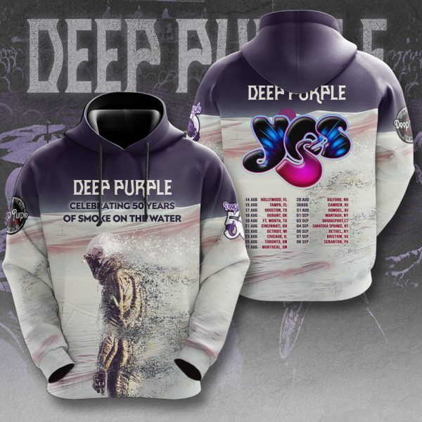 Deep Purple 3D Apparel - HUANNM 4706