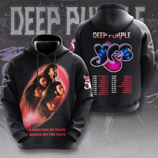 Deep Purple 3D Apparel - HUANNM 4707