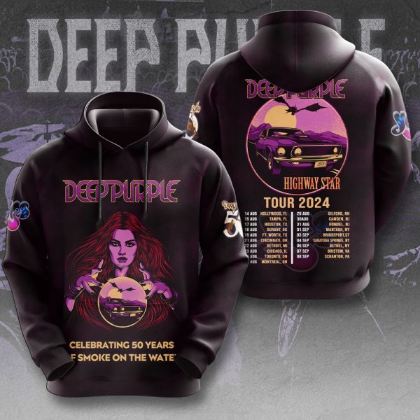 Deep Purple 3D Apparel - HUANNM 4733