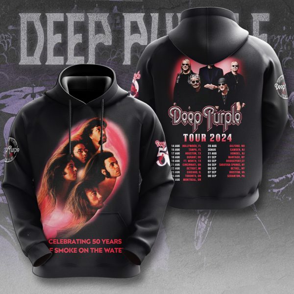 Deep Purple 3D Apparel - HUANNM 4865